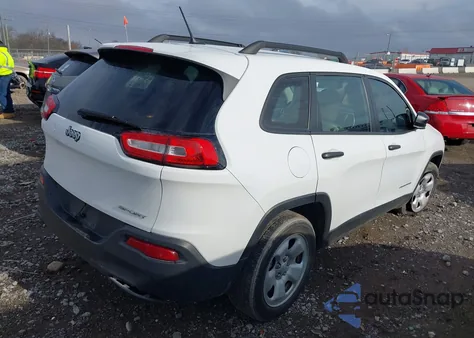 2017 Jeep Cherokee Sport Fwd z USA, uszkodzony, nr VIN 1C4PJLAB8HW641273